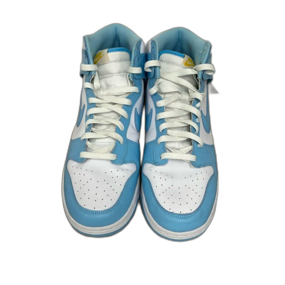 Authentic Men's Nike Dunk High Blue Chill Sneakers Size 13 DD1399-401